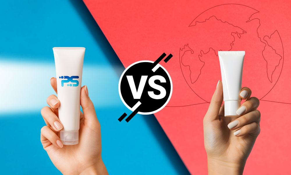 Pomos PS VS. pomos internacionales